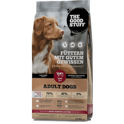 THE GOODSTUFF Dry Adult Dogs Food | Beef | 2.5 kg