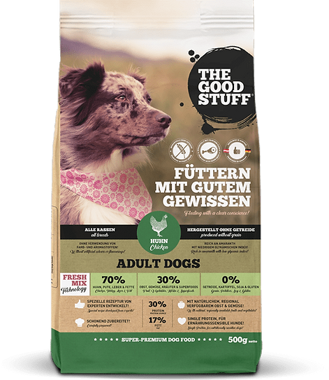 THE GOODSTUFF Dry Adult Dogs Food | Chicken | 500 g